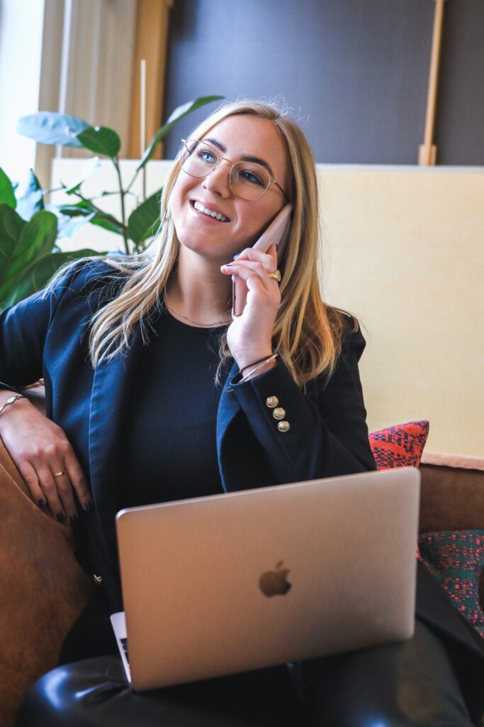 Business Telefonat auf Deutsch